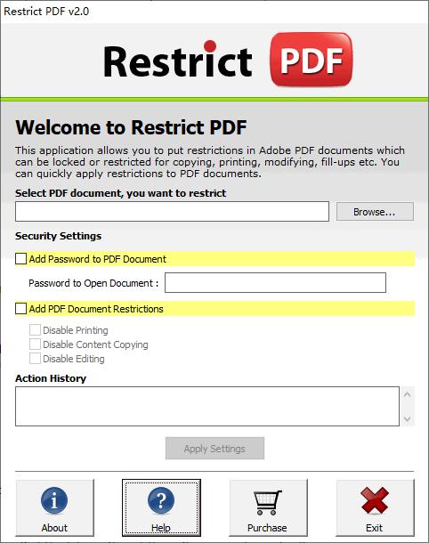 PCVARE Restrict PDF下載,PDF加密,加密軟件
