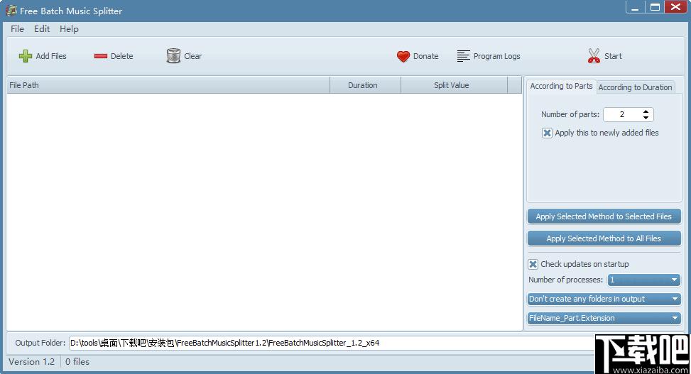 Free Batch Music Splitter下載,音頻剪切,音頻處理